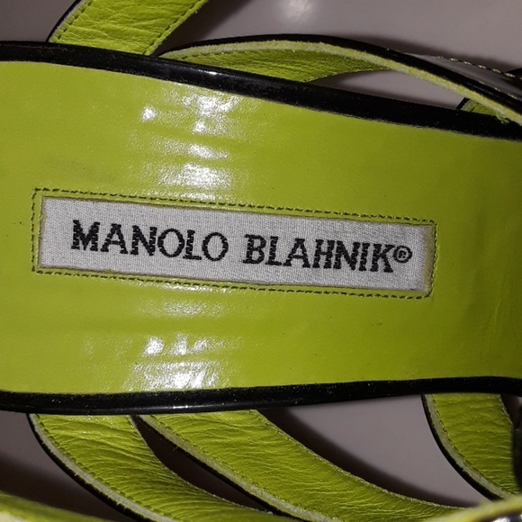 GORGEOUS Blahnik strappy heels - Picture 7 of 8